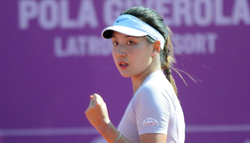 赛场上的陈 赛场上的陈